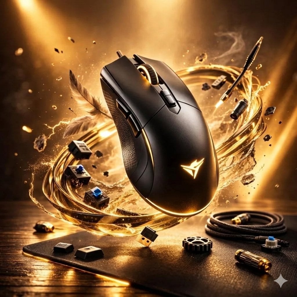 Игровая мышь с энергией
