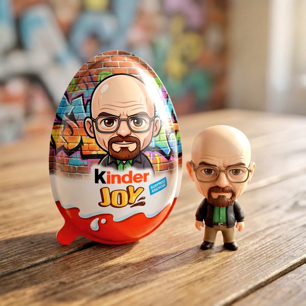 Киндер сюрприз с фигуркой