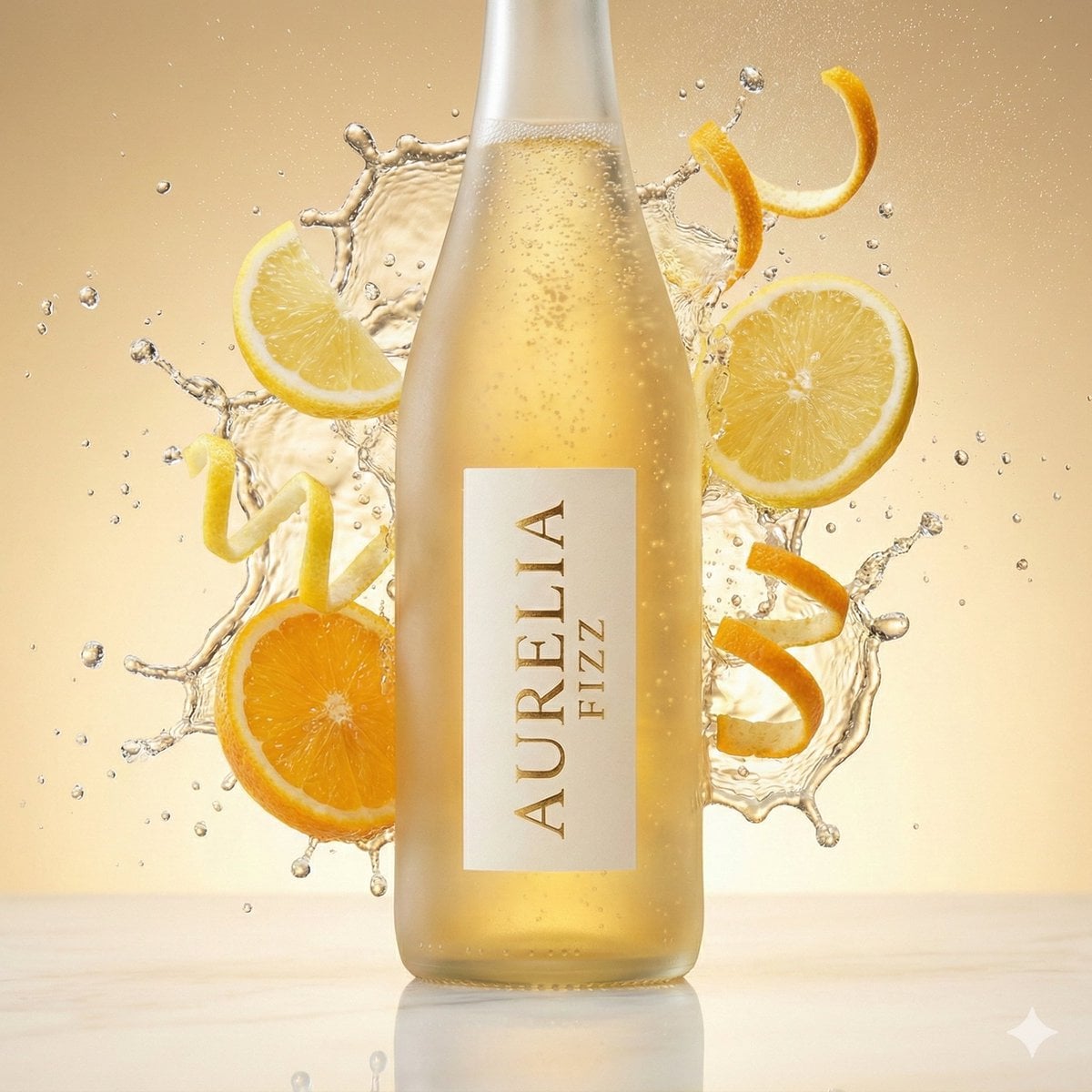 Бутылка Aurelia Fizz с брызгами